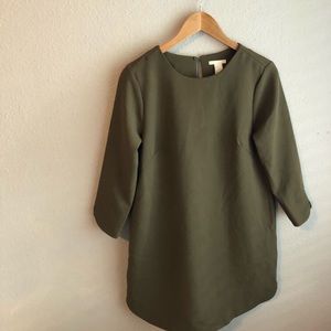 Olive green H&M Dress